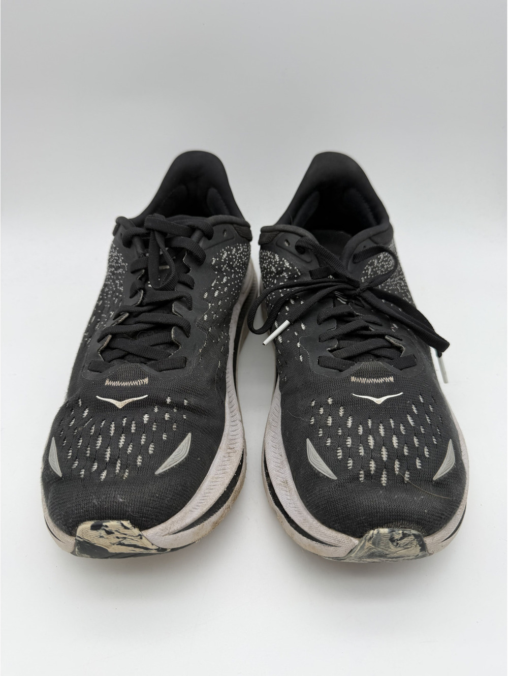 Hoka Kawana Black and White Running Shoes Women's Size 9.5